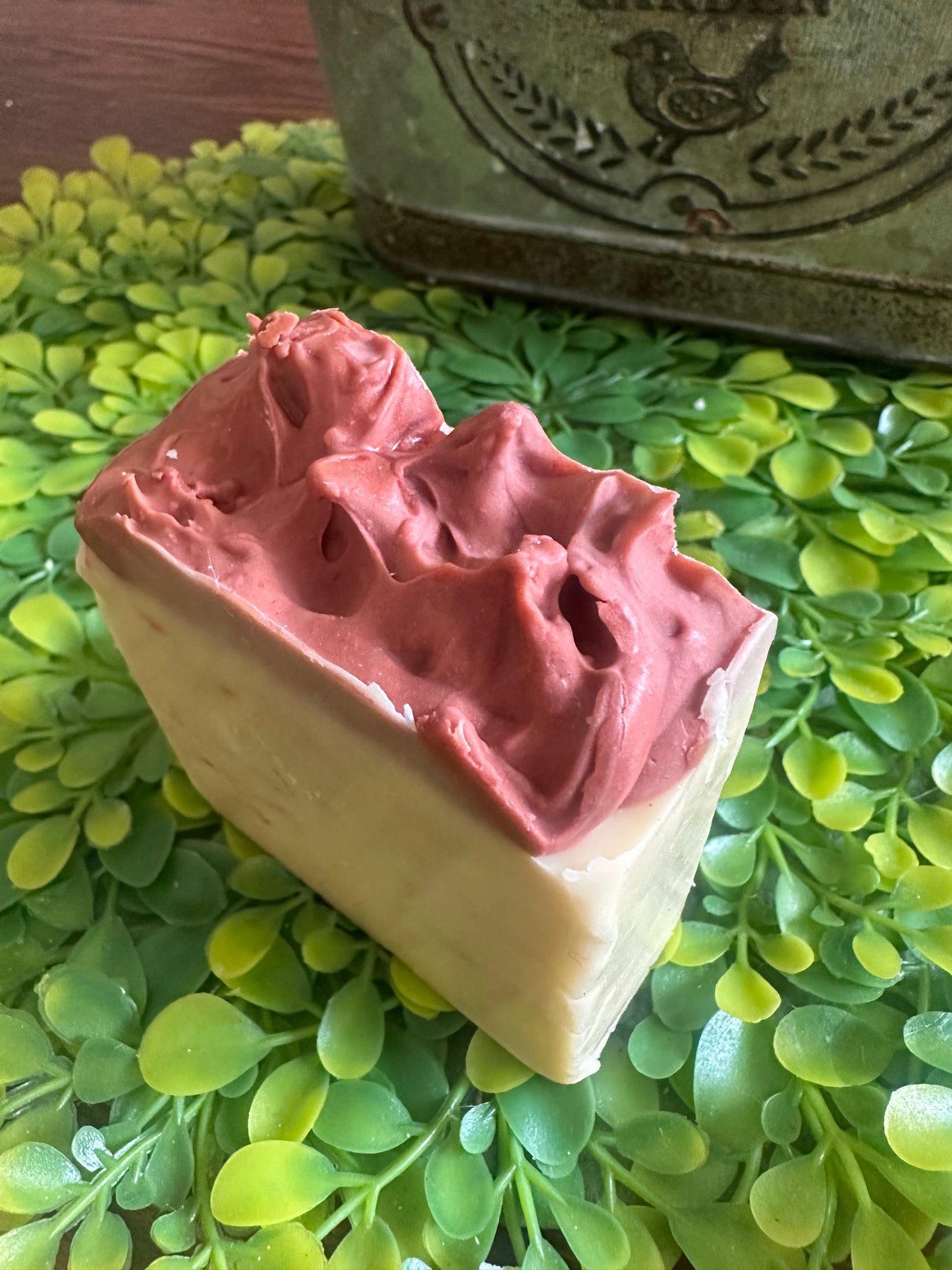 Homemade Tallow Soap Spiced Apple Rum scented
