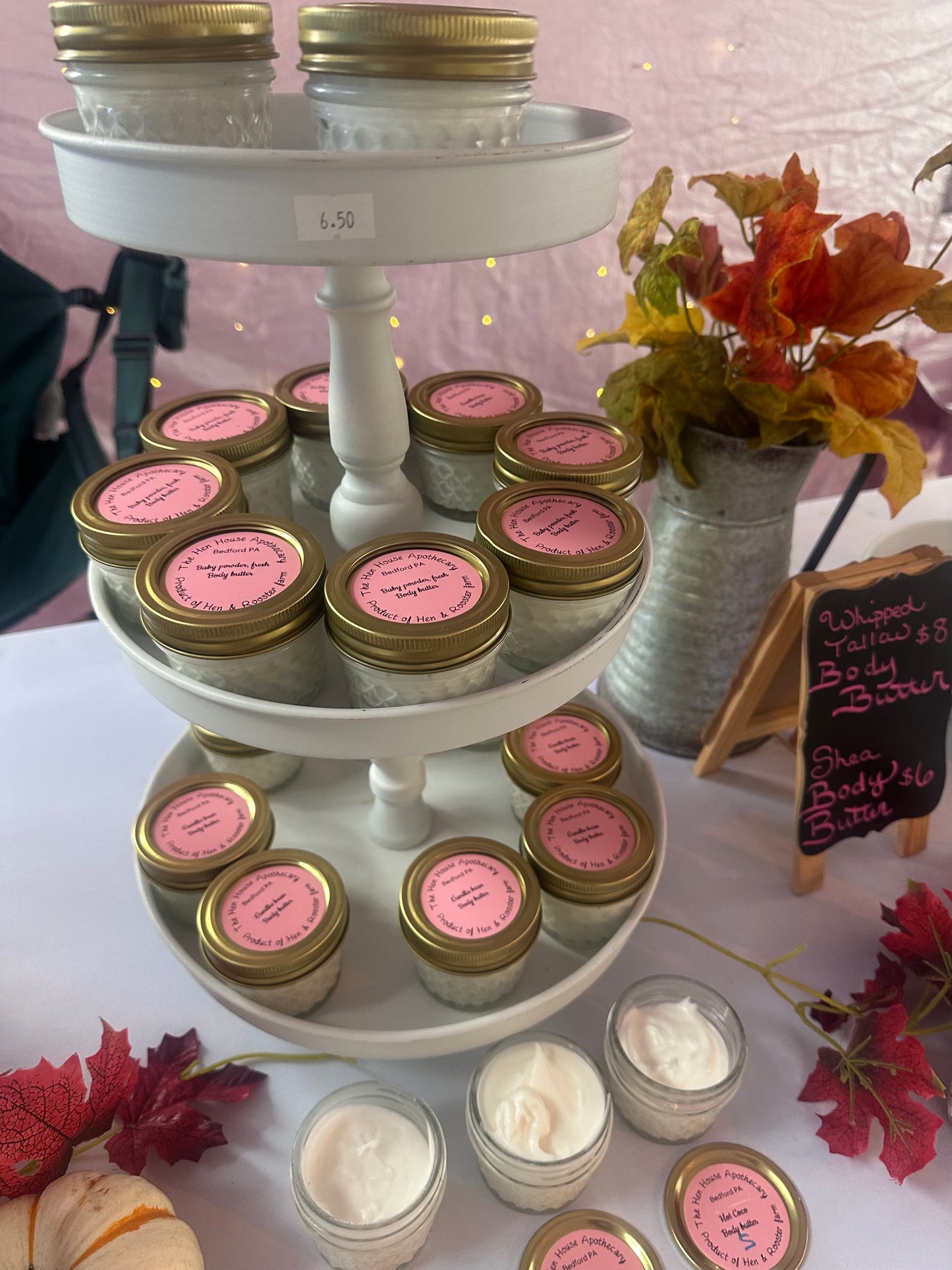 Whipped Tallow Body butter vanilla scented