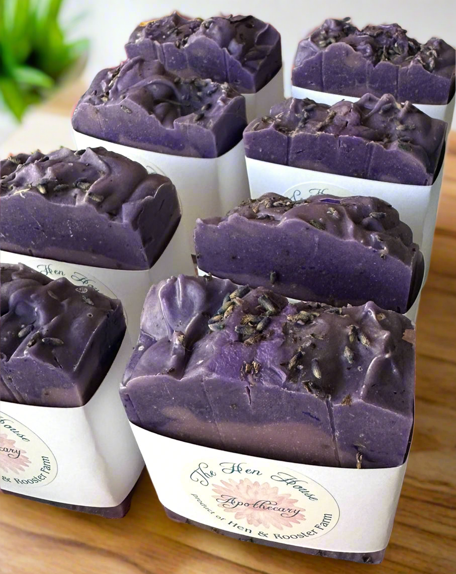 Lavender essential oil soap