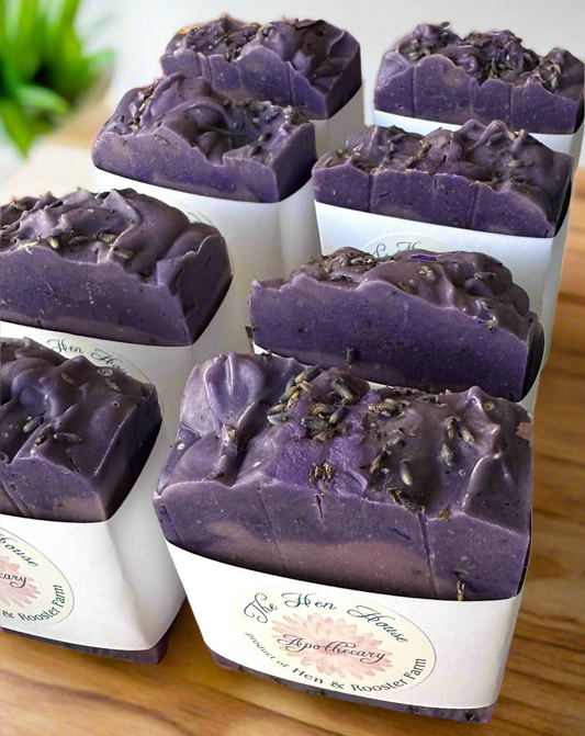 Lavender essential oil soap
