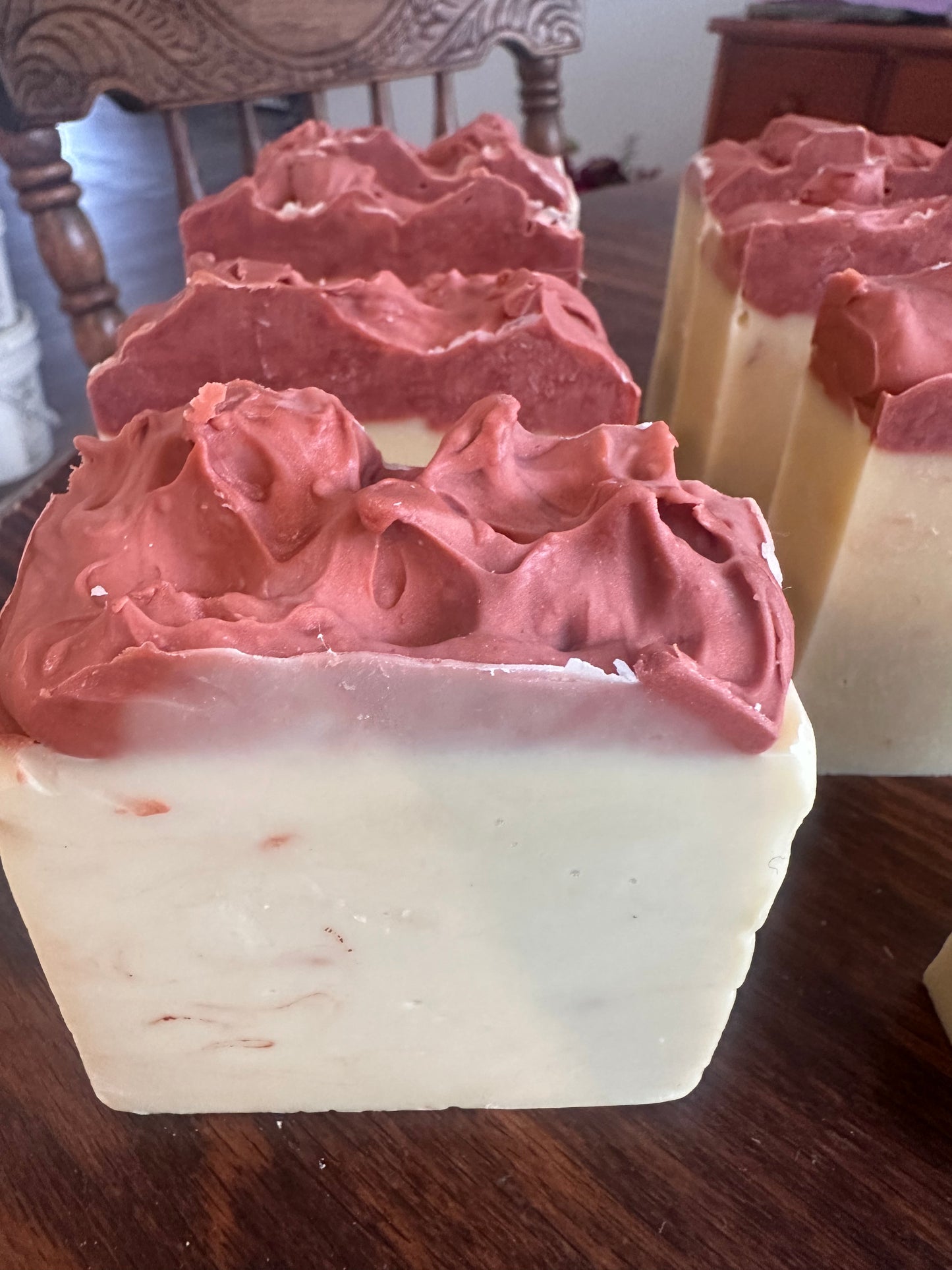 Homemade Tallow Soap Spiced Apple Rum scented