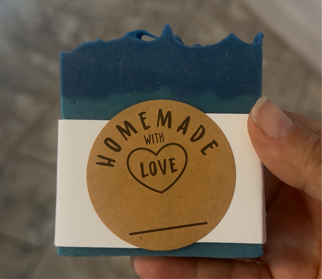 Moisturizing Blueberry soap    5 0z