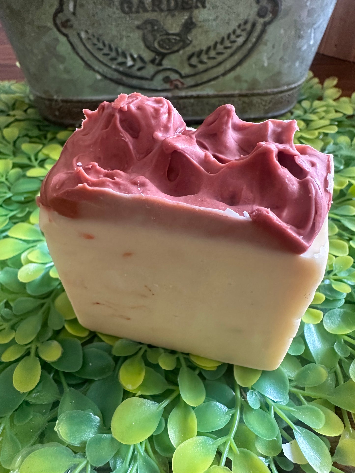 Homemade Tallow Soap Spiced Apple Rum scented