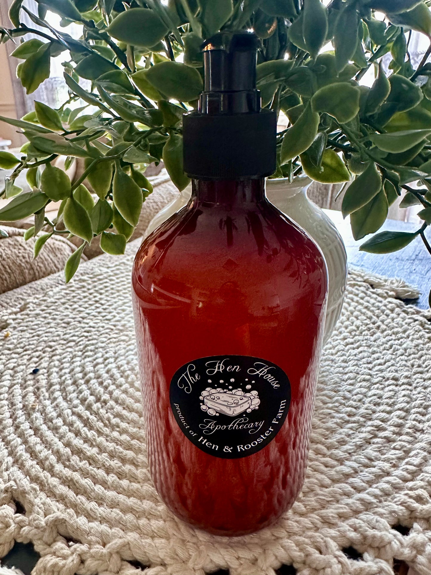 Natural liquid hand soap *Orange lemon grass*