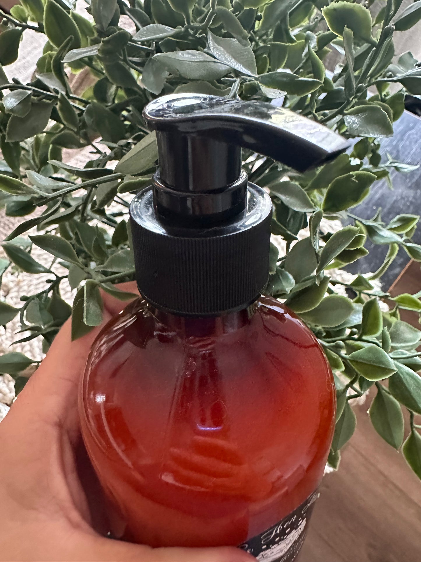 Natural liquid hand soap *Orange lemon grass*