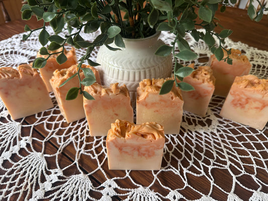 Orange cream sickle soap